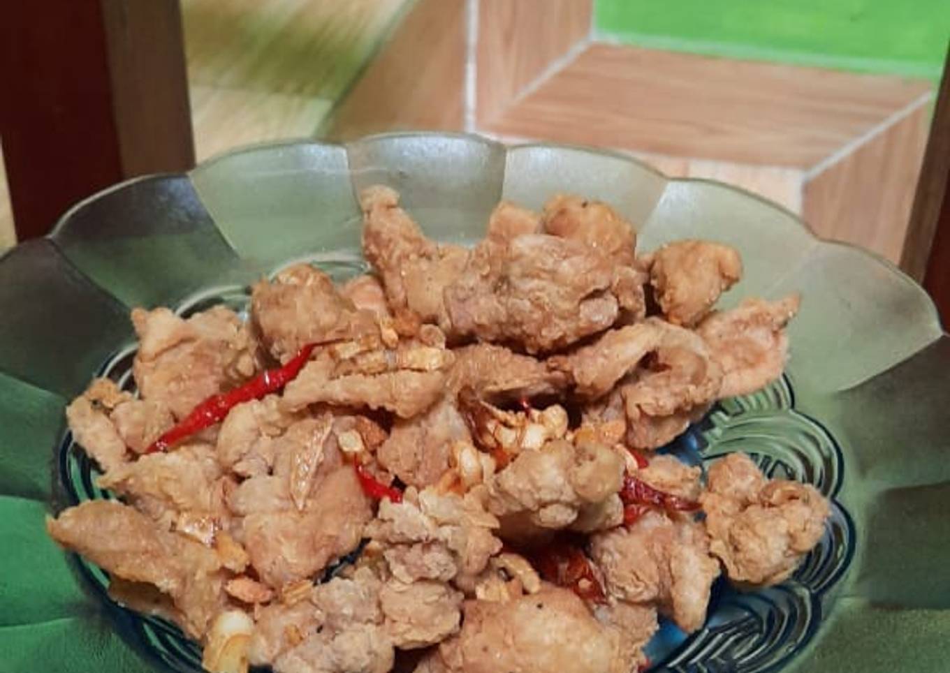 Ayam krispi Cabai Garam