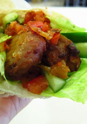免油炸墨西哥雞肉捲 的食譜成品照片