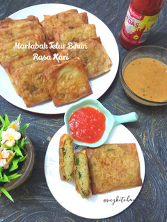 Foto resep Martabak Telur Bihun Rasa Kari
