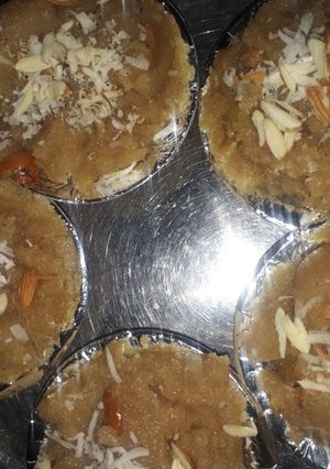 A picture of Suji halwa.