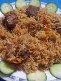 Beef mix masala biryani