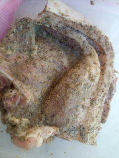 Una foto de Chuleta de cerdo al horno