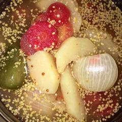 A picture of Mix vegetable Achar 😋😋😋😋.