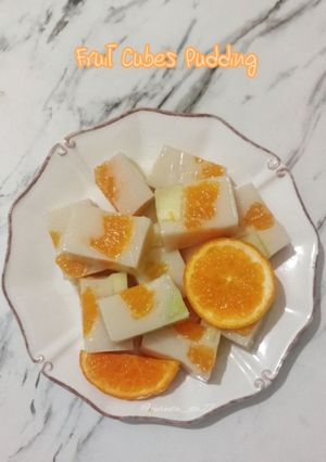 Foto resep Fruit Cubes Pudding