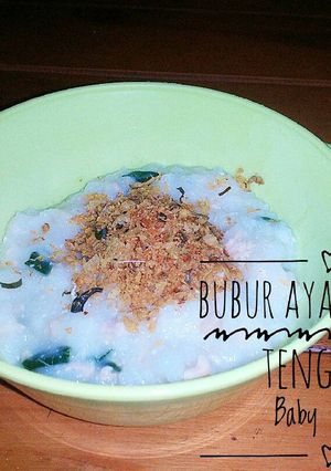 Foto resep Bubur Ayam+Abon Tenggiri (6m+)