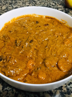 A picture of Peanut butter sauce.