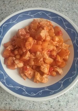 Una foto de Ropavieja de pollo