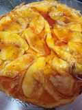 PANQUEQUE DE MANZANA CON HARINA DE AVENA Y CARAMELO.🍎🍎🍎🍎🥰😍🤭🤭🤭
