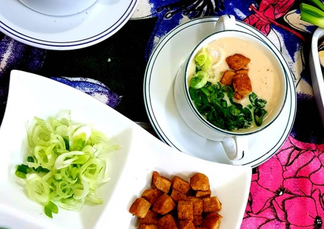 Potato creamy soup