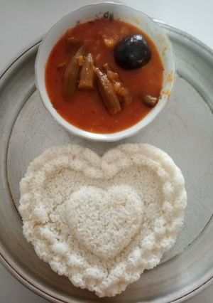 عکسی از دستور خورش بامیه