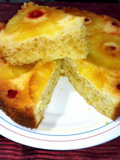 Una foto de Bizcocho de piña