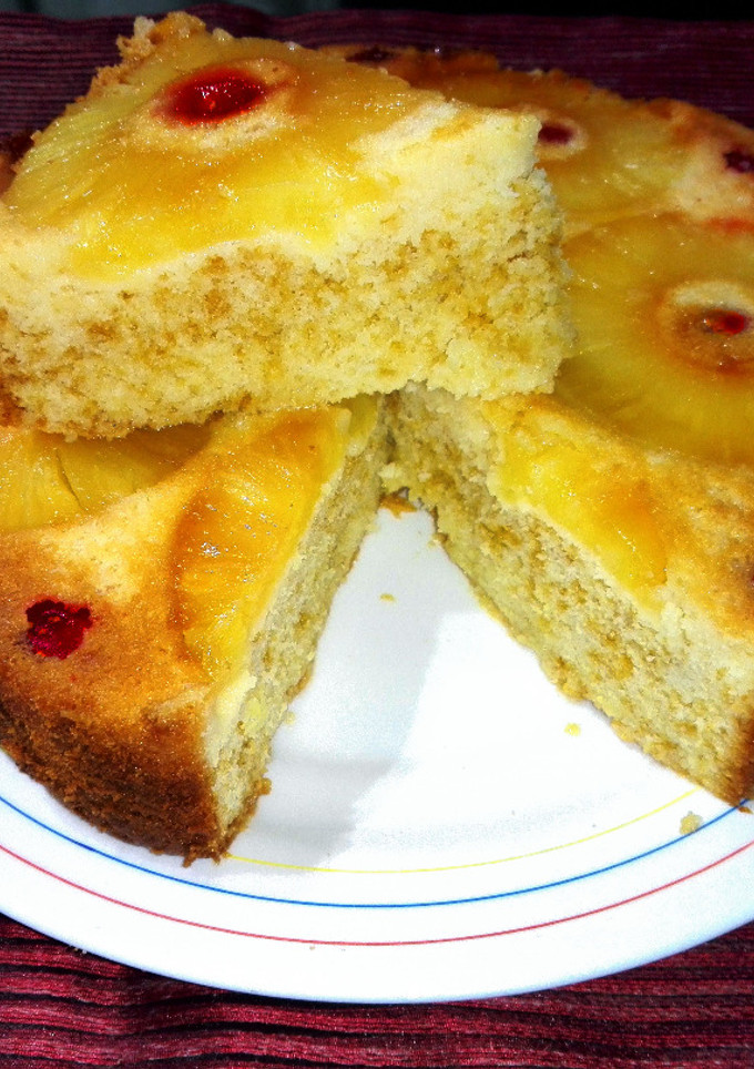 Una foto de Bizcocho de piña