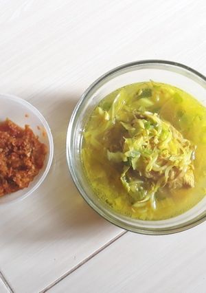 Foto resep Soto ayam kuah bening