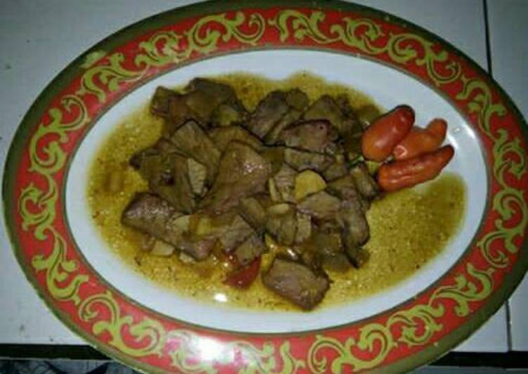 Tumis Daging Saus Tiram