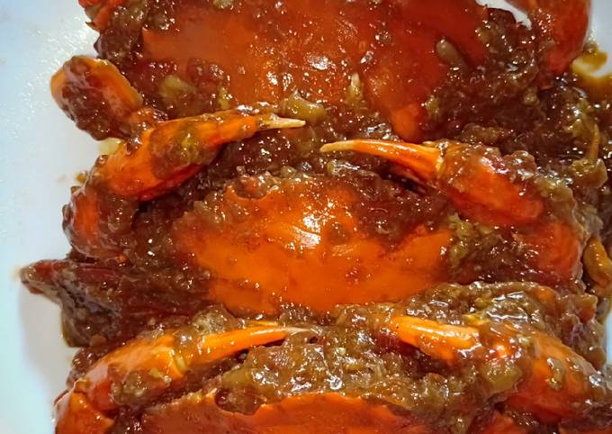 Kepiting saus tiram simple