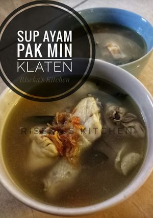 Foto resep Sup Ayam Pak Min Klaten
