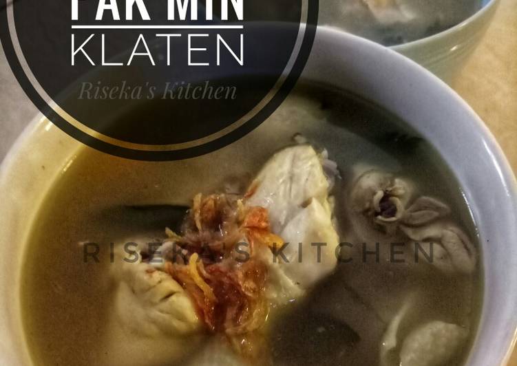 Langkah Mudah untuk Menyiapkan Sup Ayam Pak Min Klaten, Lezat Sekali