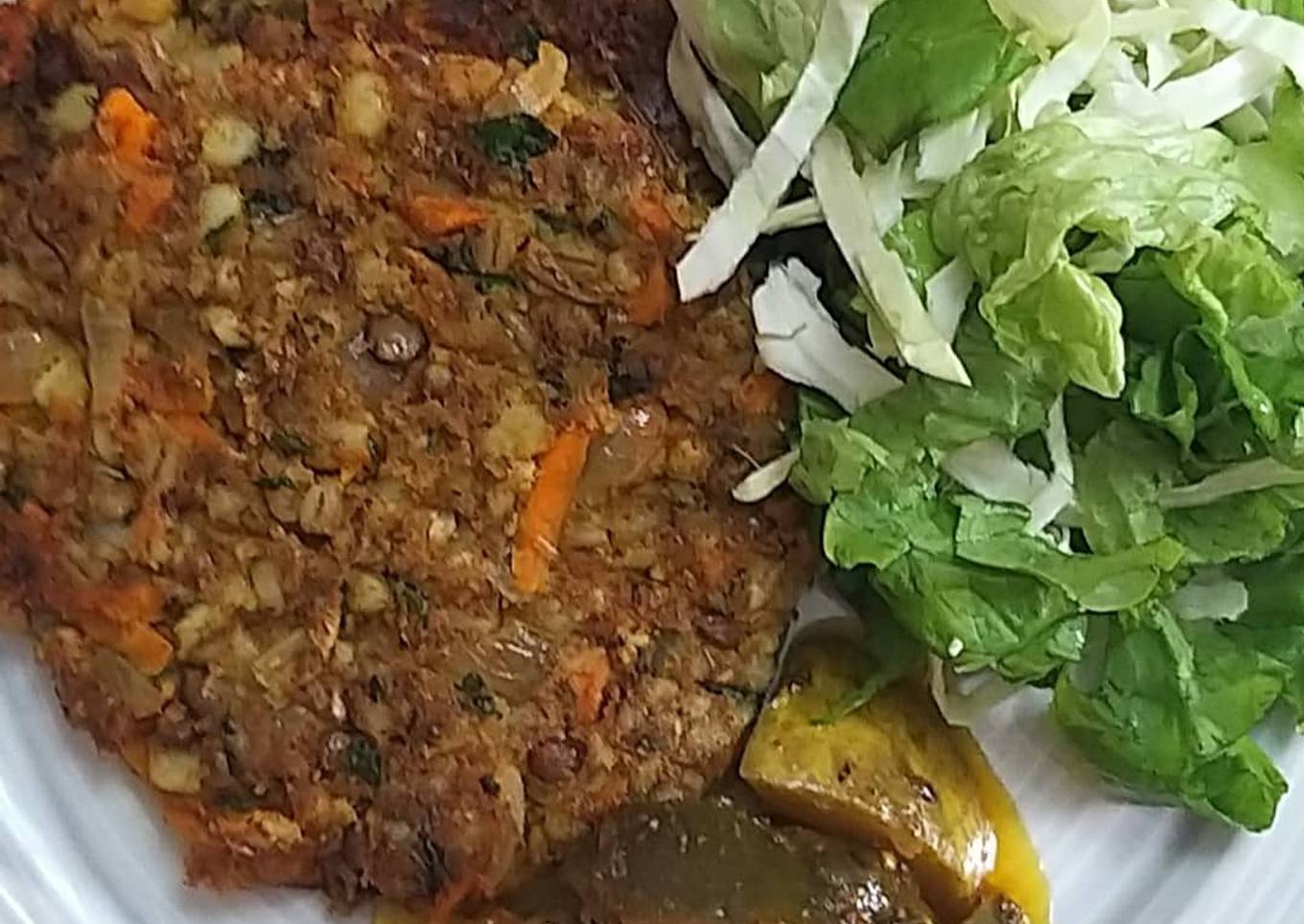 Medallones Vegetales de Cereal y Legumbre