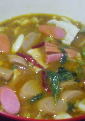 Foto resep Seblak kerupuk ikan simple enak no ribet