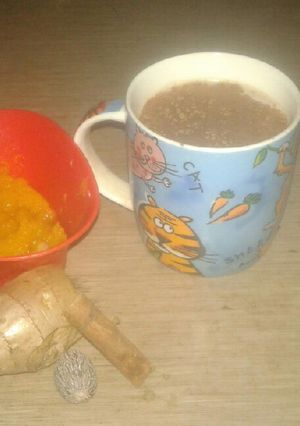 Una foto de Pumpkin spice latte