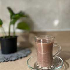 هوت شوكليت صحي 🍫☕️Hot chocolate-レシピのメイン写真