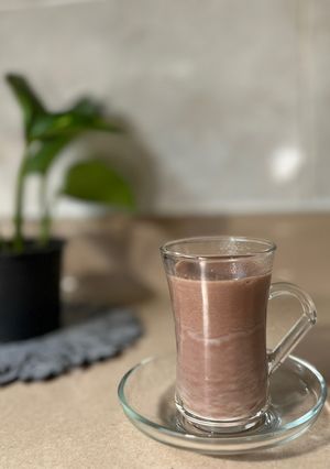 صورة لوصفة هوت شوكليت صحي 🍫☕️Hot chocolate