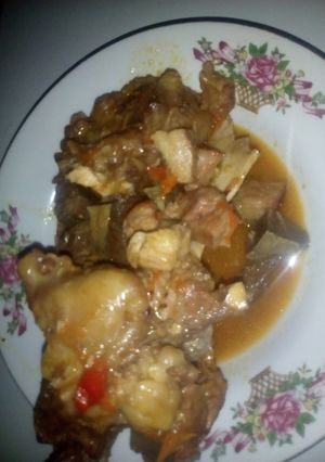 Foto resep Daging pedas