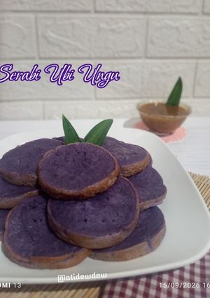 Foto resep Serabi Ubi Ungu