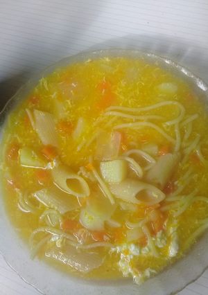 Una foto de Sopa de Fideos a mi manera⛄