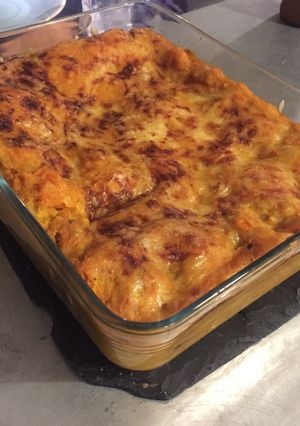 Une photo de Lasagnes courge champignons (végé)