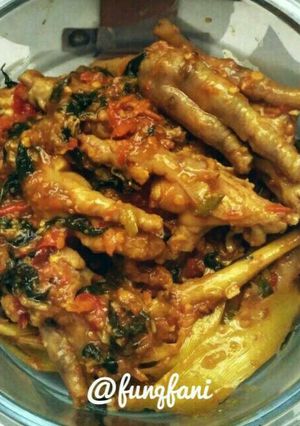 Foto resep Ceker Woku Pedas Nagih