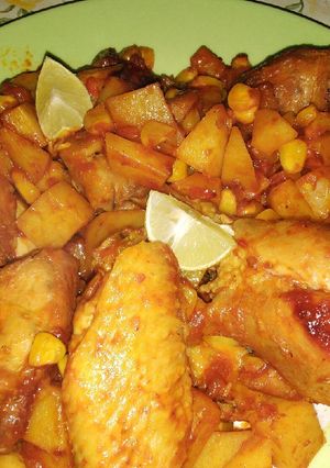 عکسی از دستور خوراک مرغ فوری