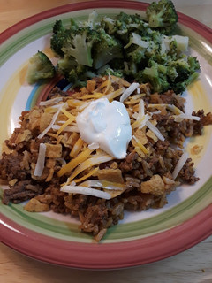 A picture of Homemade Hamburger Helper - Crunchy Taco Style.