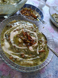 عکسی از دستور آش لخشک مشهدی😋