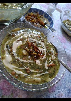 عکسی از دستور آش لخشک مشهدی😋