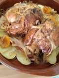 Codillo con guarnición de patatas