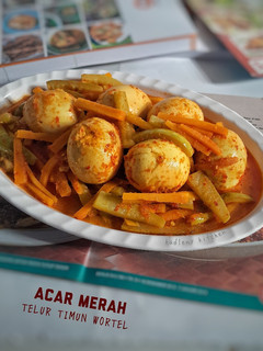 Foto resep Acar Merah Telur Timun Wortel