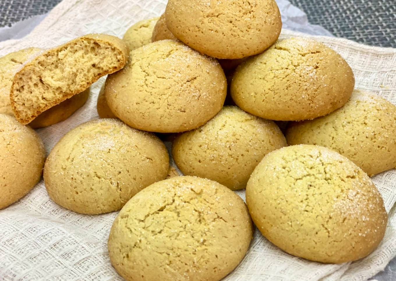 Biscuits sans lait, sans œufs et sans beurre