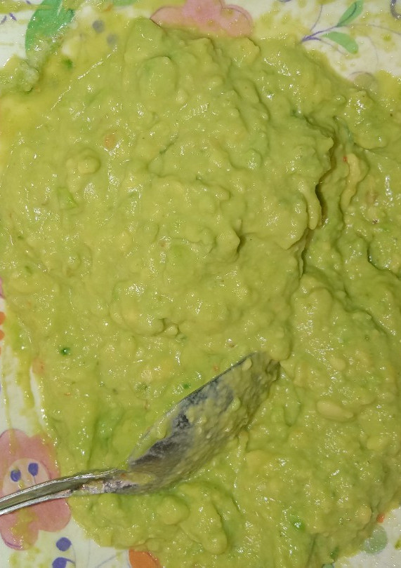 Una foto de Guacamole exprés