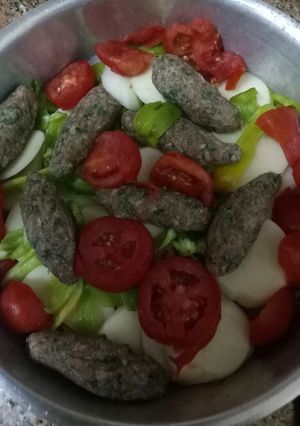 صورة لوصفة كفته بالبطاطس