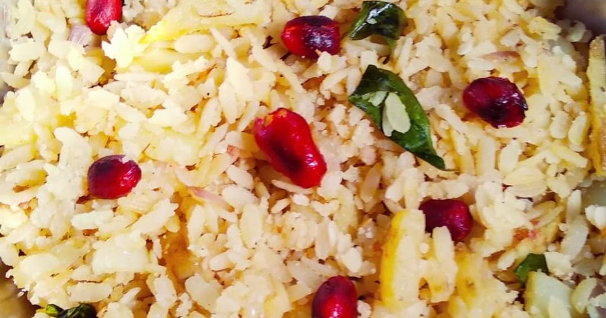 Shikari Rice Darothi Modi Shikari দ্বারা চিড়ের পোলাও (Rice Flakes Pulao Recipe In ...