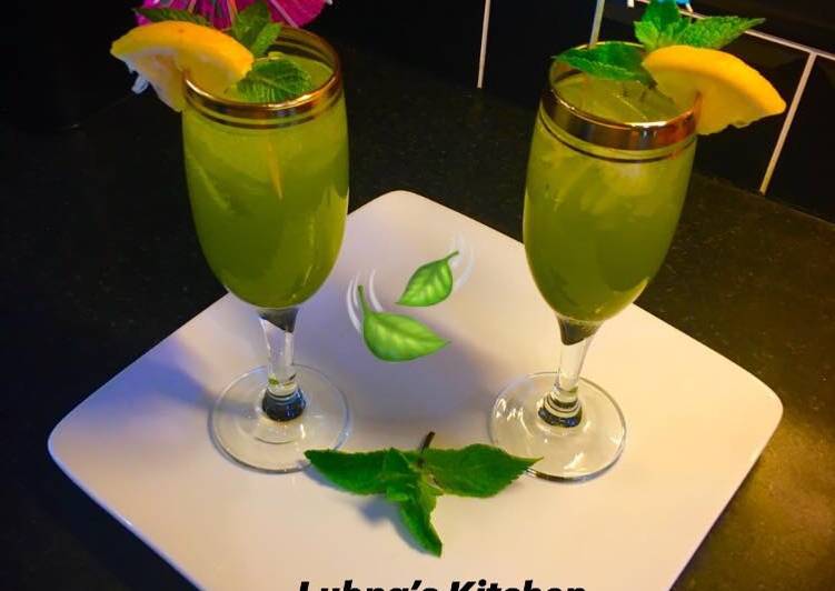 How to Prepare Appetizing Non Alcoholic Mint 🍃Margarita