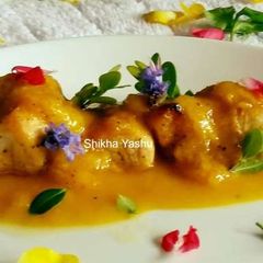 A picture of Tangy Mango Marinade Tandoori Chicken.