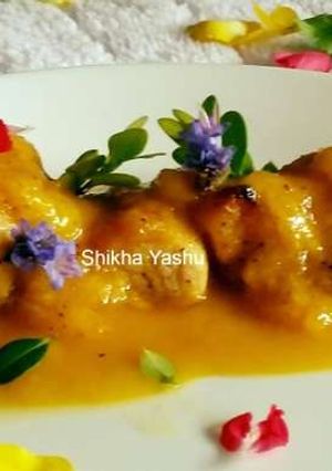 A picture of Tangy Mango Marinade Tandoori Chicken.
