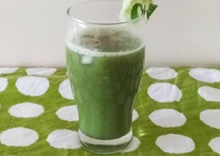 Recipe of Homemade Coolant Cucumber Drink