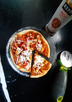 A picture of Healthy pizza uttapam.