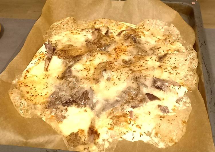 Simple Way to Make Favorite Marion&#39;s Flammkuchen mit Handkäs