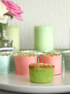 Foto resep Pandan Cheese Cupcakes
