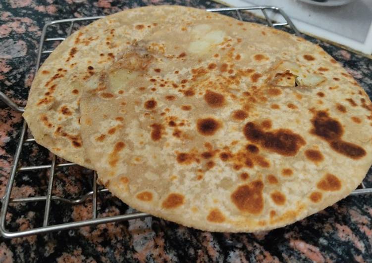 Easiest Way to Make Homemade Aloo paratha