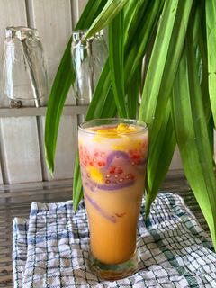 Foto resep 474. Es Cendol Sagu, Mutiara & Nangka
